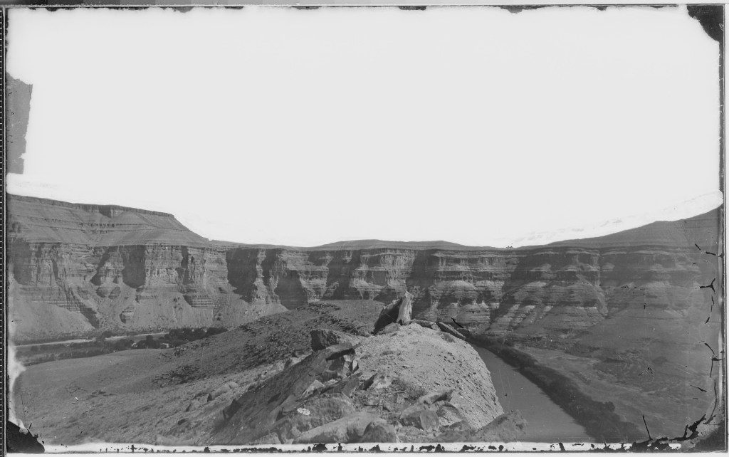 W.H. Jackson (1871) Green River Canyon of Desolation