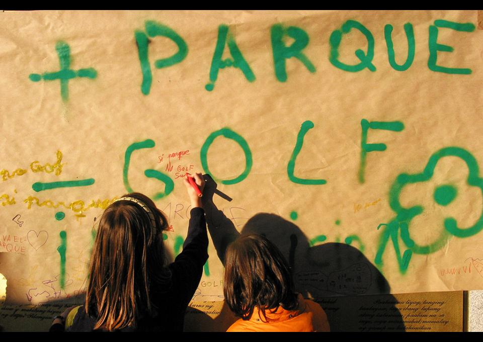 Community actions reclaiming a proper park